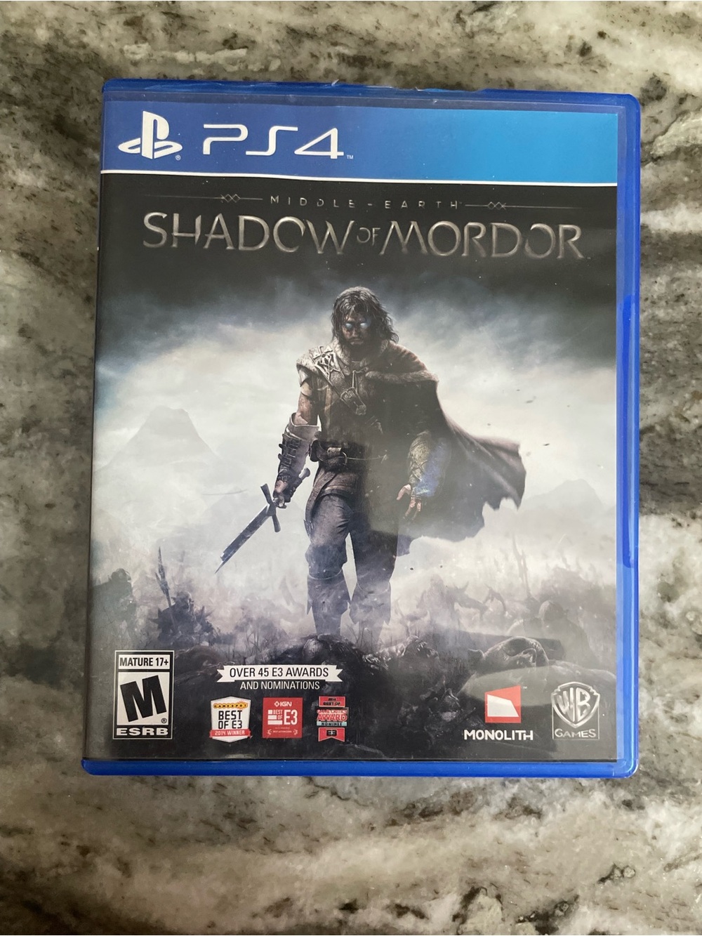 PS4 Middle-earth Shadow of Mordor Complete CIB